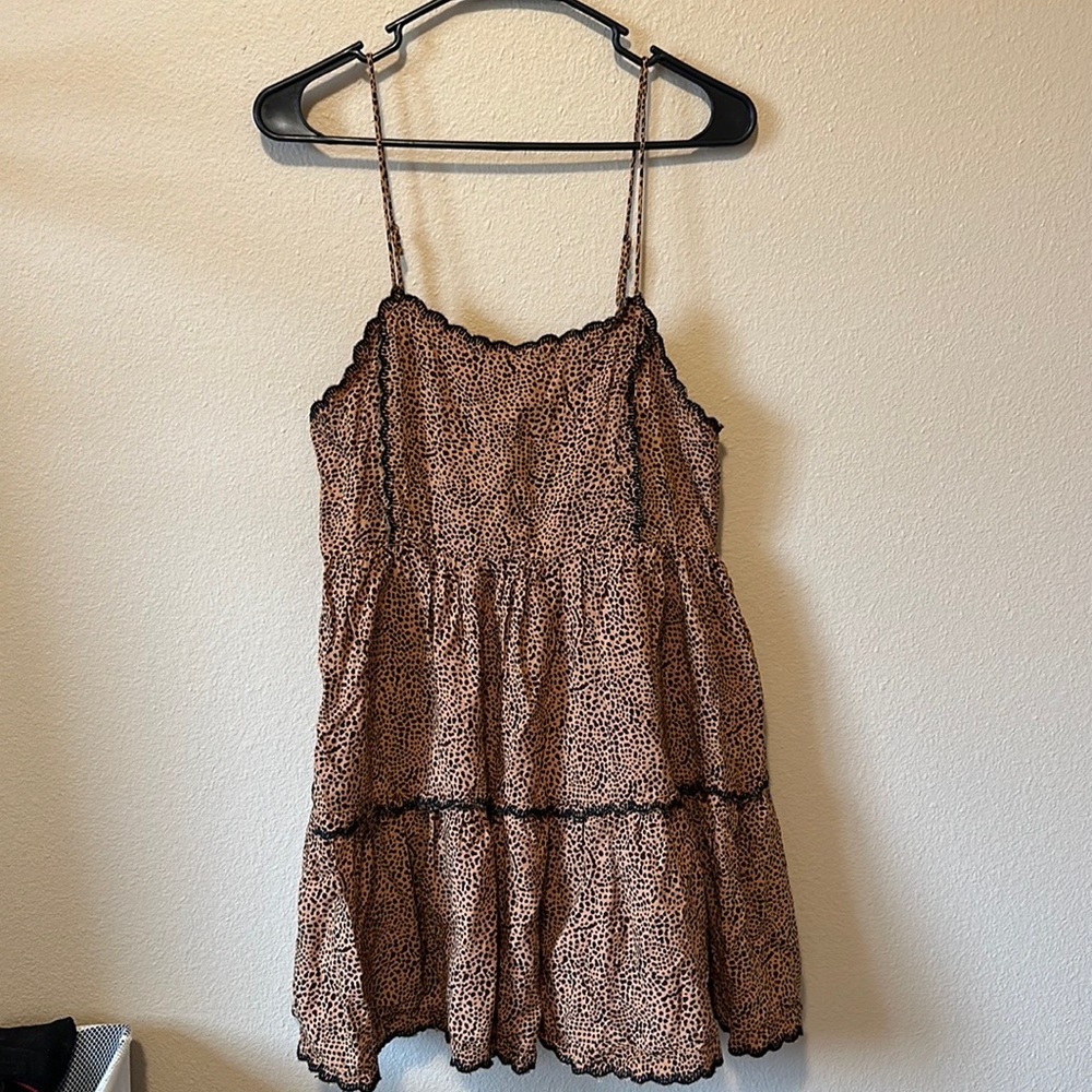 urban outfitters cheetah dress